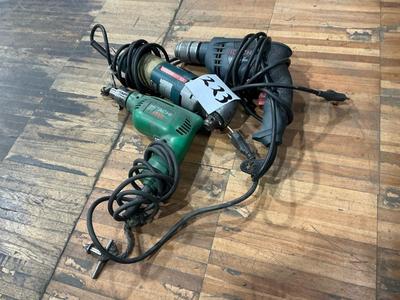 Overview picture of various power tools